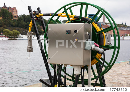 water filling equipment in port 57748830