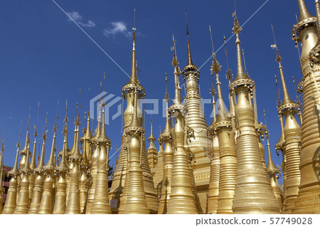 Shwe Inn Thein Paya Temple - Shan State - Myanmar Shwe Inn Thein Paya Temple - Shan State - Myanmar 57749028