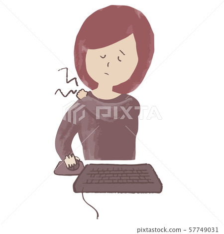 Poor physical condition, stiff shoulder Poor physical condition, stiff shoulder 57749031