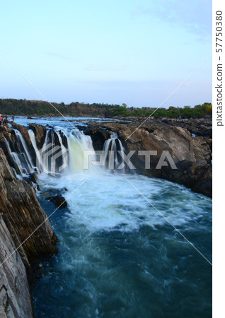 Dhuandhar falls located on Narmada river, Bedaghat, Madhya Pradesh, India Dhuandhar falls located on Narmada river, Bedaghat, Madhya Pradesh, India 57750380