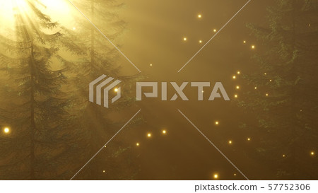 Magical Forest with Sparkles Magical Forest with Sparkles 57752306