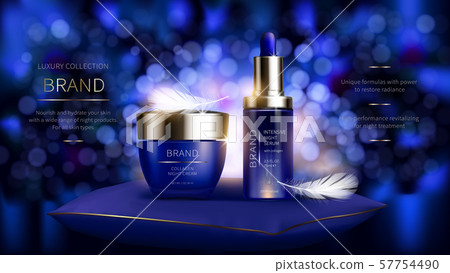 Night cosmetic series for face skin care Night cosmetic series for face skin care 57754490