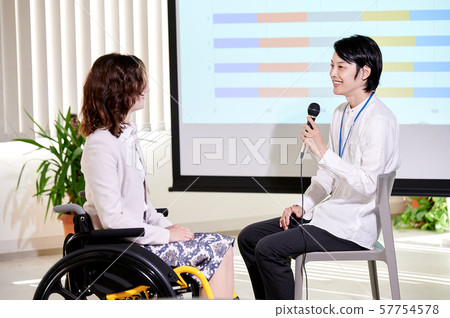 Wheelchair event interview 57754578
