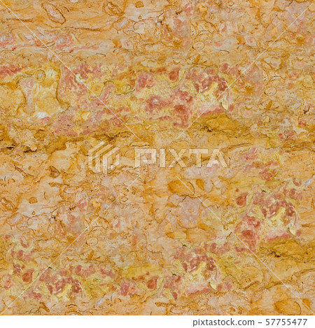 Natural bright orange marble background. Seamless square texture, tile ready. 57755477