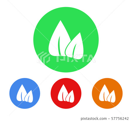 Leaves icon Leaves icon 57756242