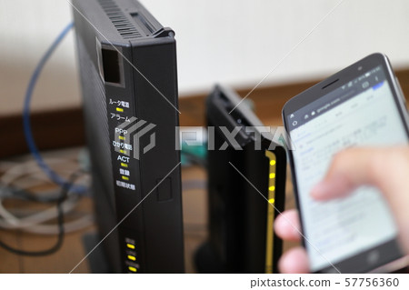 Modem router smartphone Modem router smartphone 57756360