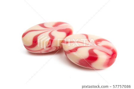 strawberry caramel with yogurt isolated strawberry caramel with yogurt isolated 57757086