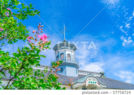 National treasure former Kaichi school building [Nagano] 57758724