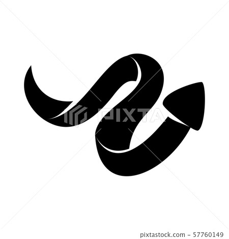 Wave Target Arrow Direction Vector Black Color Wave Target Arrow Direction Vector Black Color 57760149