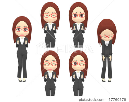 [Success / Failure] Female A Suit Front 57760376