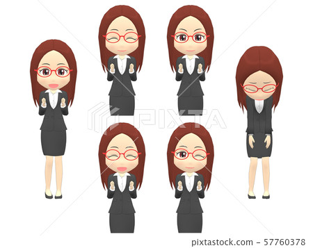 [Success / Failure] Female A Suit Front 57760378