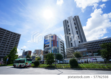 Kanamachi Station South Exit Landscape <Katsushika-ku, Tokyo, September 2019> 57762508