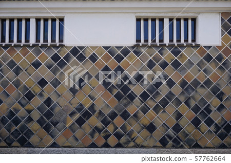 Paste tiles that color the walls of the Ohara Museum of Art, Crafts, Toyokan Paste tiles that color the walls of the Ohara Museum of Art, Crafts, Toyokan 57762664