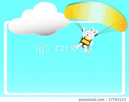 享受空中運動的動物 享受空中運動的動物 57763223