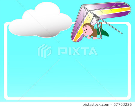 Animals enjoying sky sports 57763226