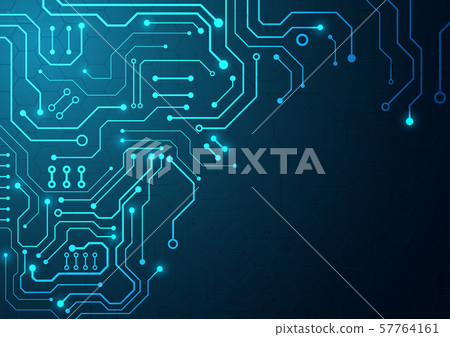 High tech technology geometric High tech technology geometric 57764161