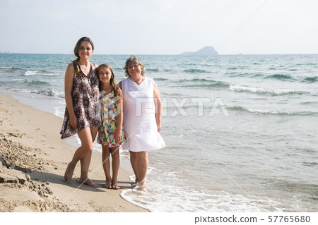 Grandmother With Daughter And Granddaughter Grandmother With Daughter And Granddaughter 57765680