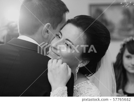 Happy bride and groom Happy bride and groom 57765682