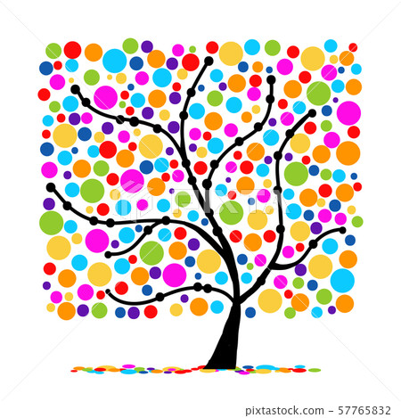 Abstract funny tree for your design Abstract funny tree for your design 57765832