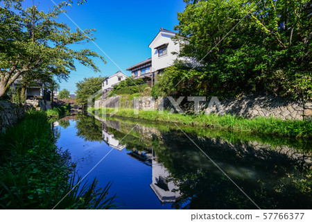 Omi Hachiman Shiga Hachimanbori view Omi Hachiman Shiga Hachimanbori view 57766377