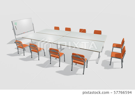 Desk / Chair / Whiteboard 57766594