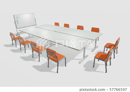 Desk / Chair / Whiteboard 57766597