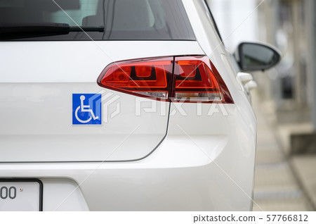 Person with a disability, wheelchair, car image Person with a disability, wheelchair, car image 57766812