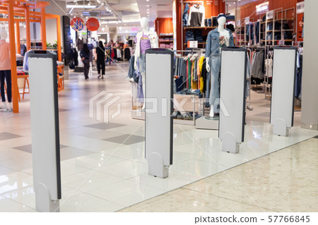 Retail shop electronic anti-theft gate system with 57766845