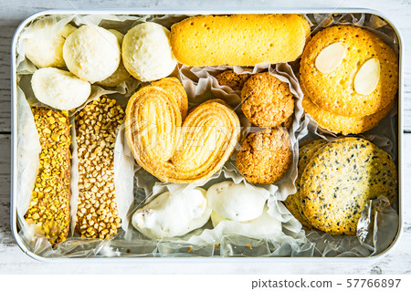 Assorted baked goods 57766897