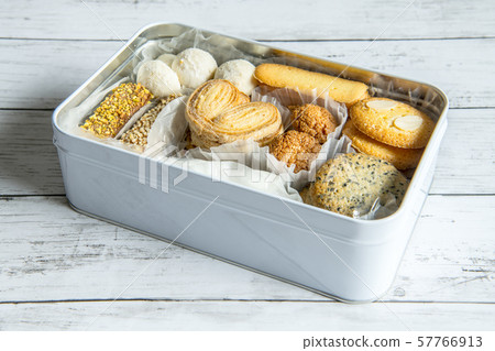 Assorted baked goods 57766913