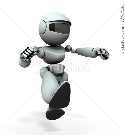 Surprised back robot Surprised back robot 57767186