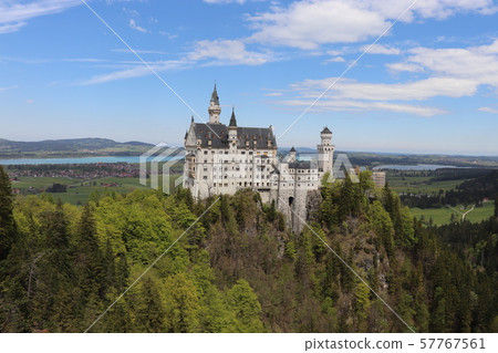 Neuschwanstein castle swan castle germany europe 57767561