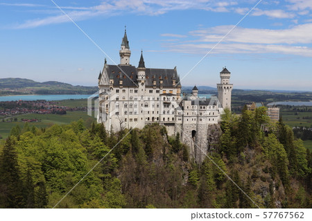 Neuschwanstein castle swan castle germany europe 57767562