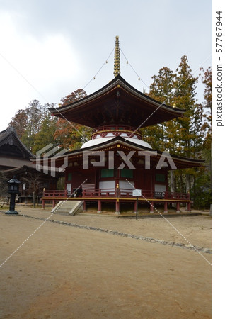 Danjo Gaya高野山的“東塔”（和歌山縣伊東郡高野山神社，高野山神社/高野山） 57767944