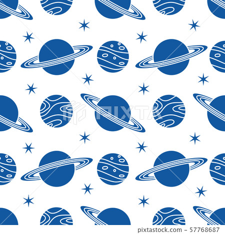 Space vector seamless pattern Astronomy Science 57768687