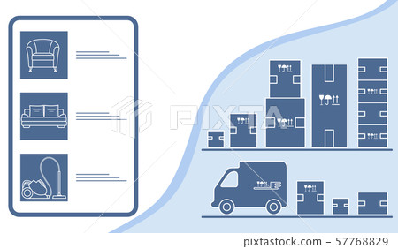 Order goods online Warehouse delivery Online store Order goods online Warehouse delivery Online store 57768829