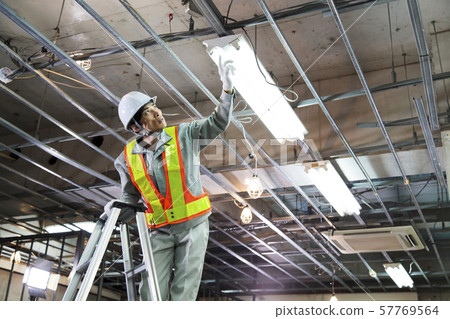 Construction site real estate architecture construction Construction site real estate architecture construction 57769564