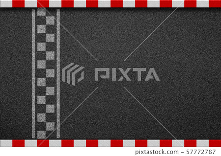 Finish line racing background top view Finish line racing background top view 57772787
