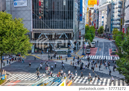 Shibuya scramble intersection 57773272