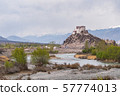 Stakna monastery above Indus river with view of 57774013