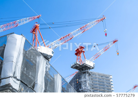 公寓/建築施工現場 57775279