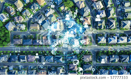 City and technology 57777333