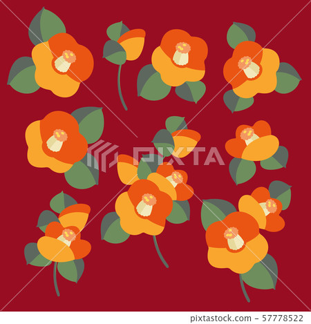 日式鳳凰的插圖 57778522