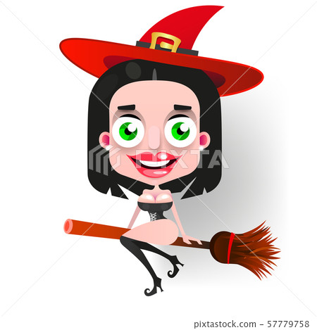 Witch Halloween, Great Design For Any Purposes. Witch Halloween, Great Design For Any Purposes. 57779758