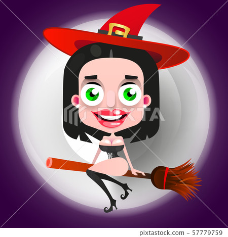 Witch Halloween, Great Design For Any Purposes. Witch Halloween, Great Design For Any Purposes. 57779759