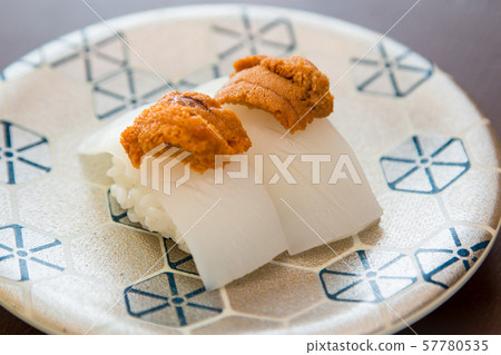 Sushi and sashimi 57780535