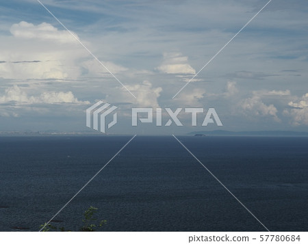 Scenery of Harima Pass, view of Harima Pass seen from Cape Manyo 57780684