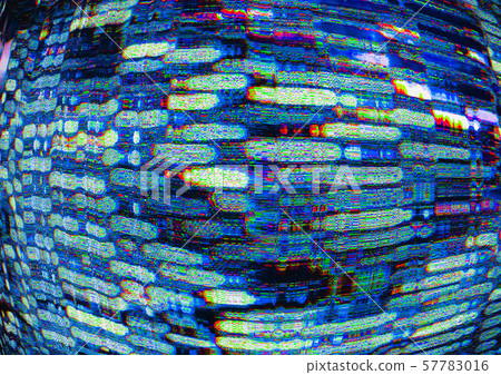 glitch art transmission error pixel static noise 57783016