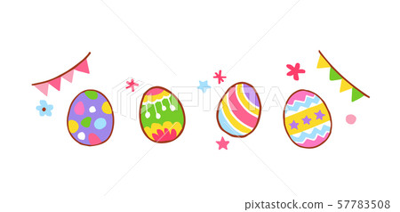 Easter festival egg Easter festival egg 57783508
