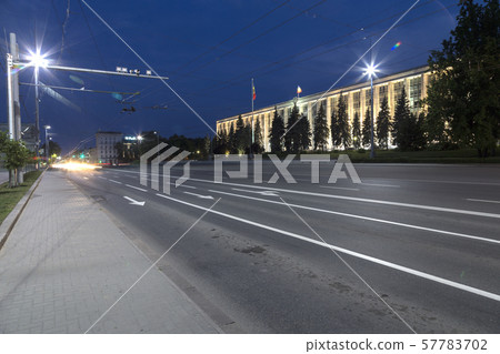 Historical buildings on the streets of Chisinau. Historical buildings on the streets of Chisinau. 57783702